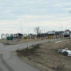 Hudson (St. Paul MN) Wisconsin Weigh Station Truck Scale Picture  Hudson Port of Entry