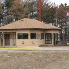 Rusk (Eau Claire) Wisconsin Weigh Station Truck Scale Picture  Rusk Weigh Station