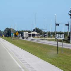 Madison (Live Oak) Florida Weigh Station Truck Scale Picture  