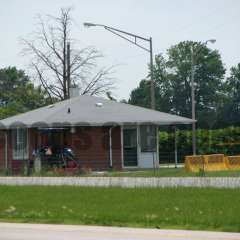 Warren (Huntington) Indiana Weigh Station Truck Scale Picture Warren Weigh Station