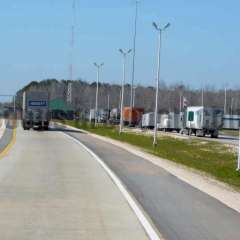 Kewanee (Meridian) Mississippi Weigh Station Truck Scale Picture  