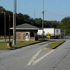 Hardeeville South Carolina Weigh Station Truck Scale Picture  South Bound Hardeeville Weigh Station